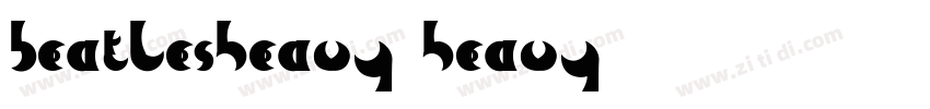 BeatlesHeavy Heavy字体转换